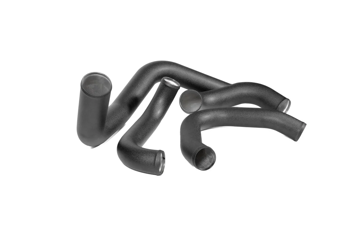 Perrin Front Mount Intercooler Boost Tube Kit Black 2022-2026 WRX - Image 2