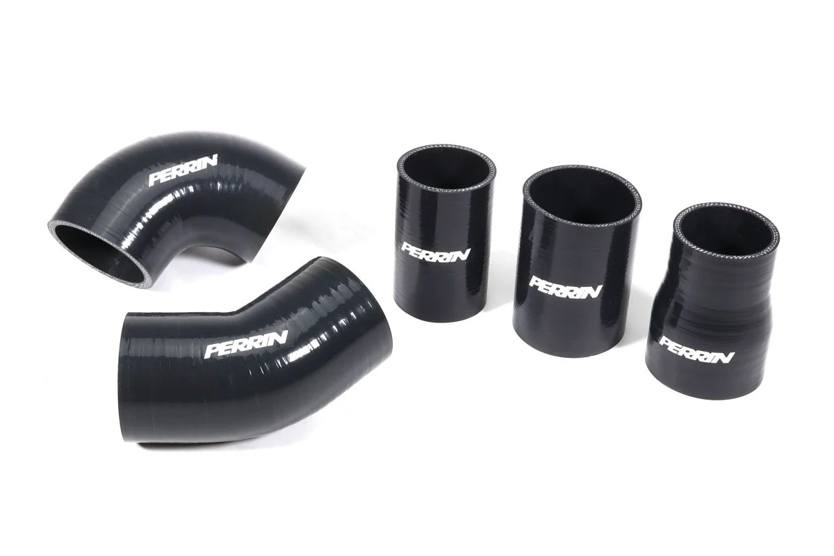 Perrin Front Mount Intercooler Boost Tube Kit Black 2022-2026 WRX - Image 3