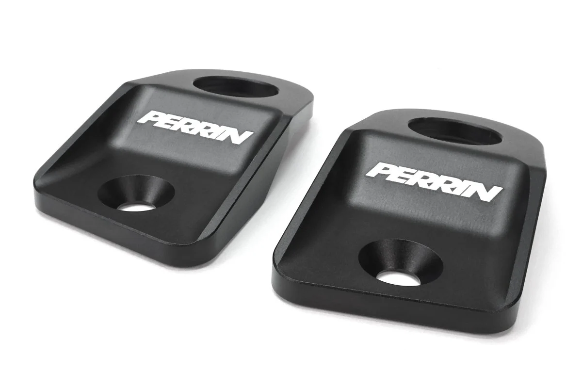Perrin Radiator Stays Black 2015-2021 WRX / 2015-2021 STI / 2013-2017 Crosstrek / 2012-2016 Impreza