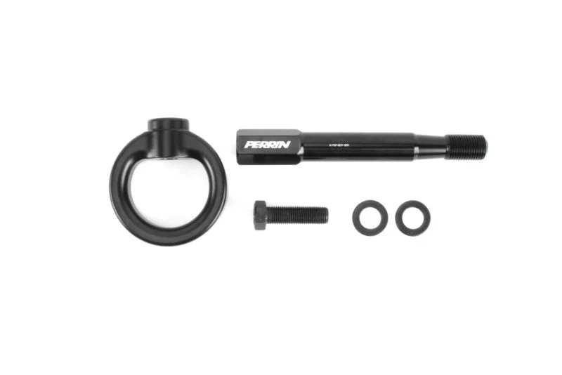 Perrin Rear Tow Hook Black 2015-2021 WRX / 2015-2021 STI / 2025-2026 Forester - Image 4