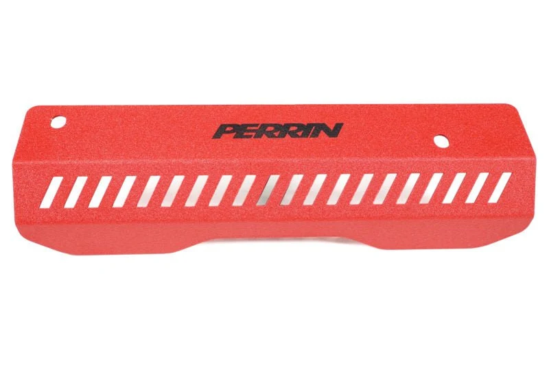Perrin Pulley Cover Red 2015-2025 Impreza / 2018-2025 Crosstrek / 2020-2025 Legacy Non Turbo / 2020-2025 Outback Non Turbo - Image 2
