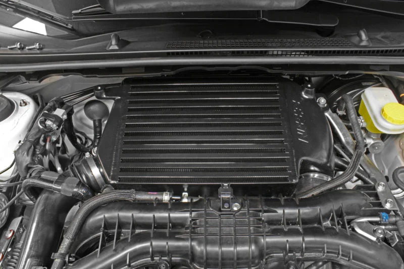 Perrin Top Mount Intercooler Black 2015-2021 WRX / 2014-2018 Forester XT - Image 7