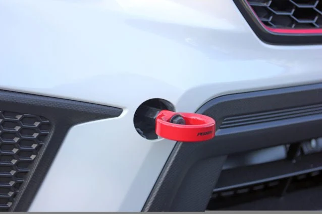 Perrin Front Tow Hook Neon Yellow 18-21 WRX / 18-21 STI / 13-25 BRZ / 13-16 FRS / 17-21 GT86 - Image 5