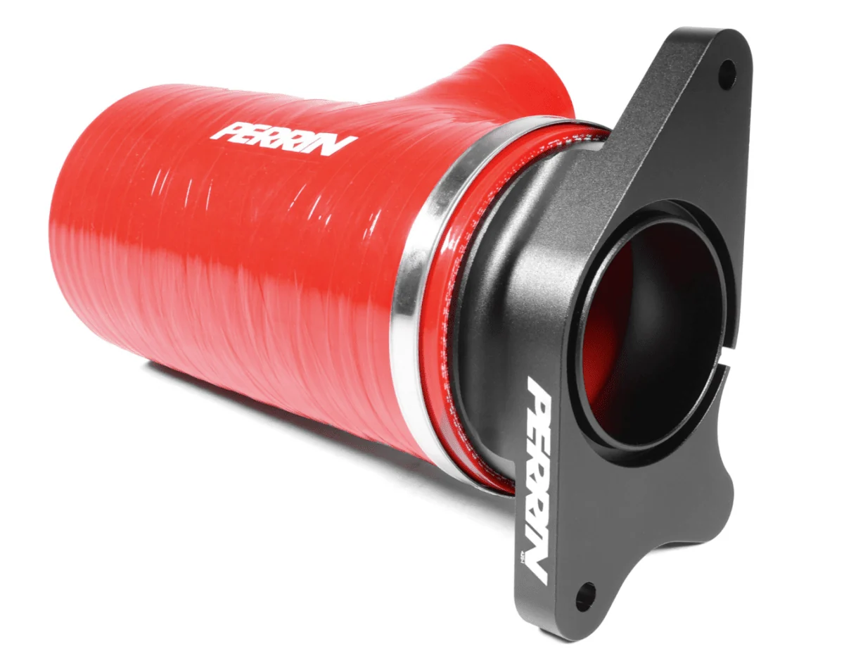 Perrin Short Turbo Inlet Hose 2022-2026 WRX Red
