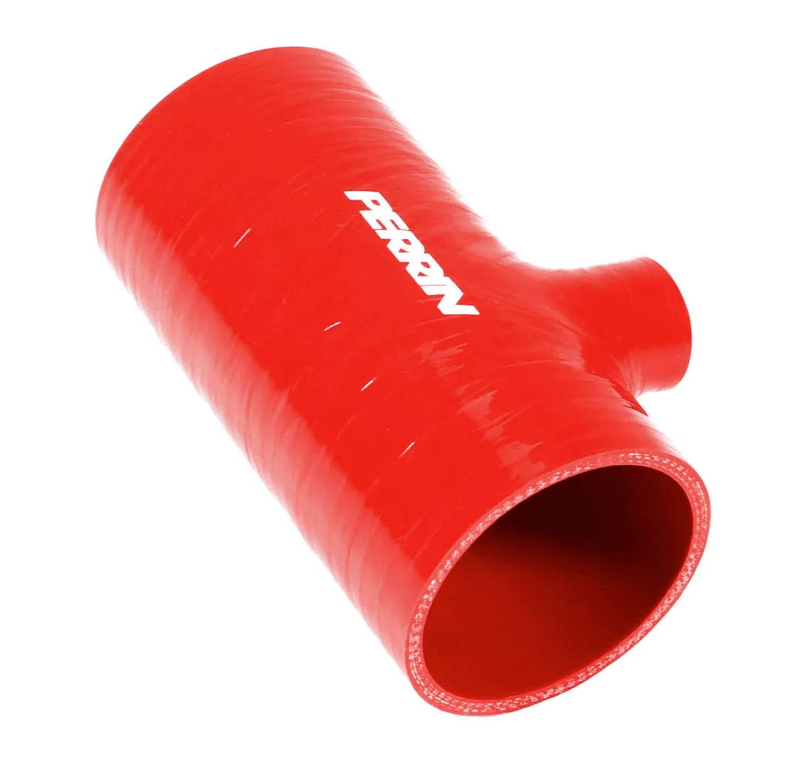 Perrin Short Turbo Inlet Hose 2022-2026 WRX Red - Image 3