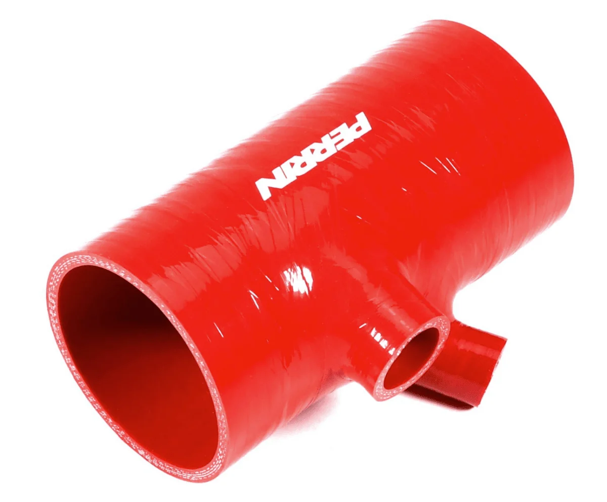 Perrin Short Turbo Inlet Hose 2022-2026 WRX Red - Image 5