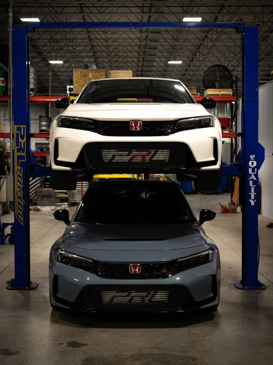 PRL Motorsports Intercooler Kit Raw Aluminium 2023-2025 Honda Civic Type-R - Image 7