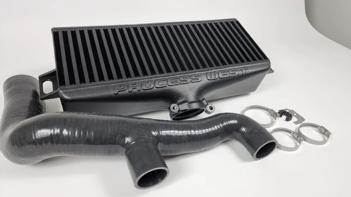 Process West Top Mount Intercooler Black 2022-2026 WRX