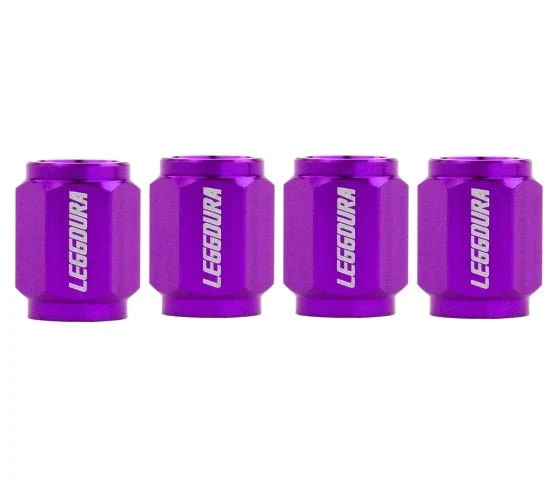 Project Kics Leggdura Racing Purple Valve Cap