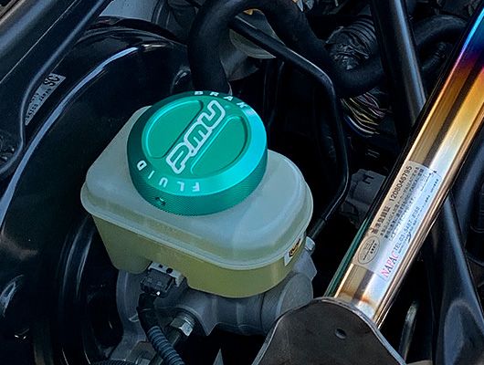 Project MU Brake Master Cylinder Cap Most Subaru Models - Image 2