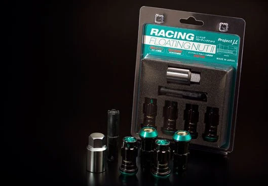 Project Mu Racing Floating Lug Nut II 4PC Lock Set M12x1.25 Most Subaru Models