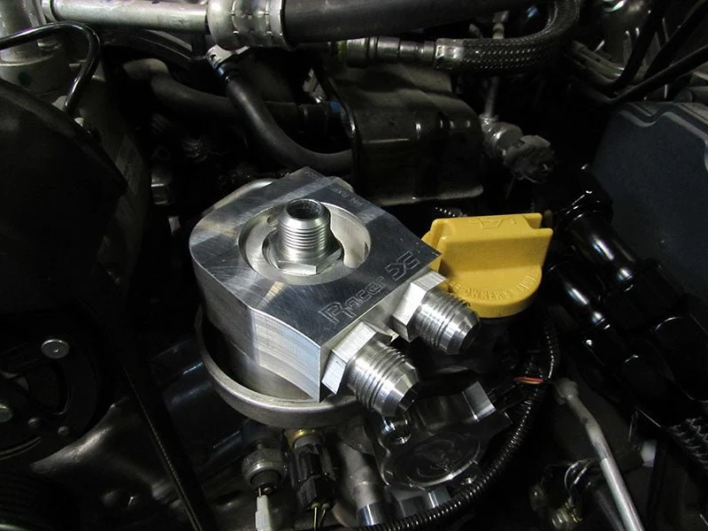 Racer X Fabrication Thermostatic Oil Cooler 2015-2021 WRX / 2013-2026 BRZ / 2013-2016 FRS / 2017-2021 Toyota 86 / 2022-2026 GR86 - Image 2