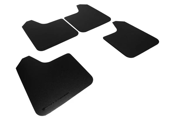 Rally Armor Basic Plus Universal Mud Flaps Black Logo