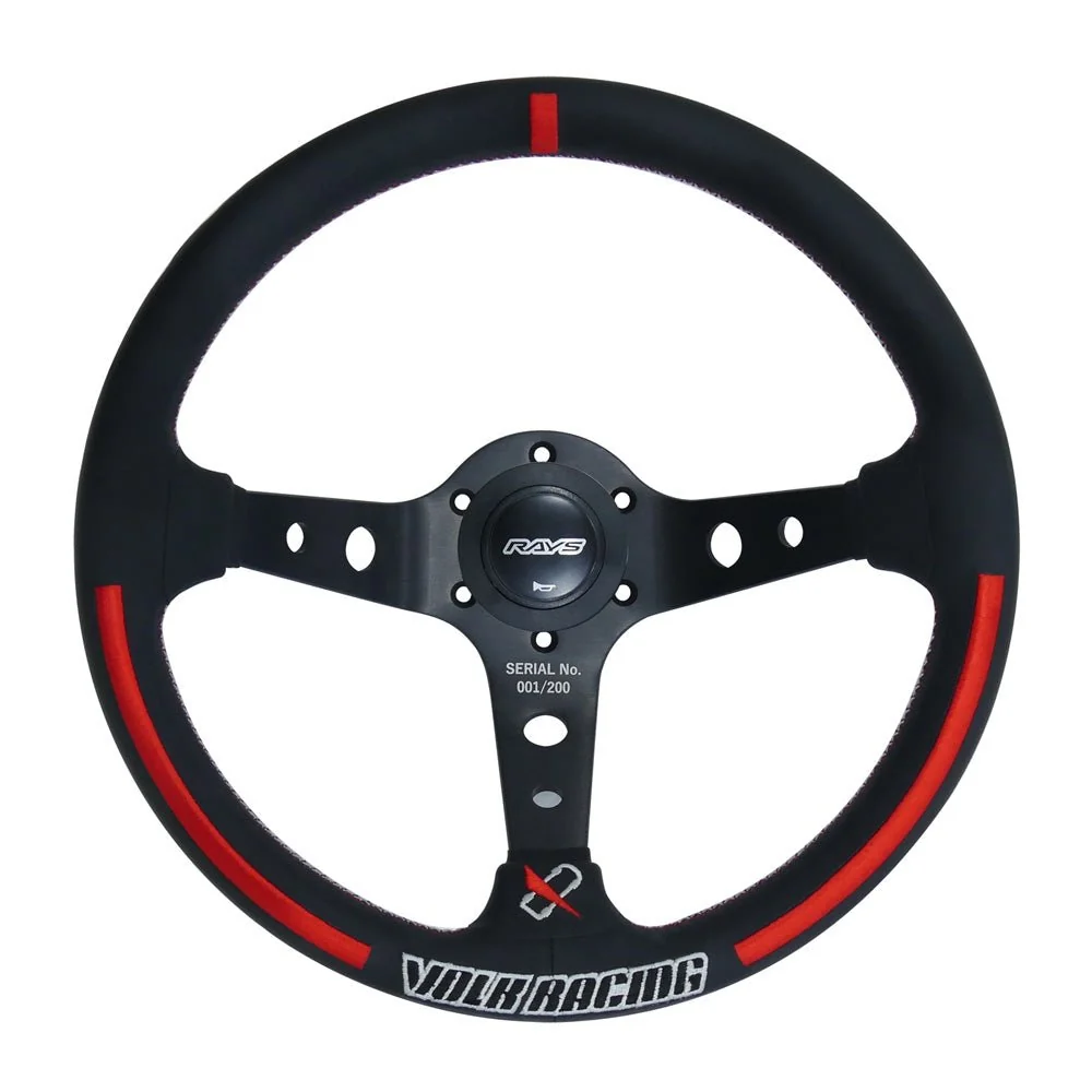 RAYS x VERTEX Volk Steering Wheel Red