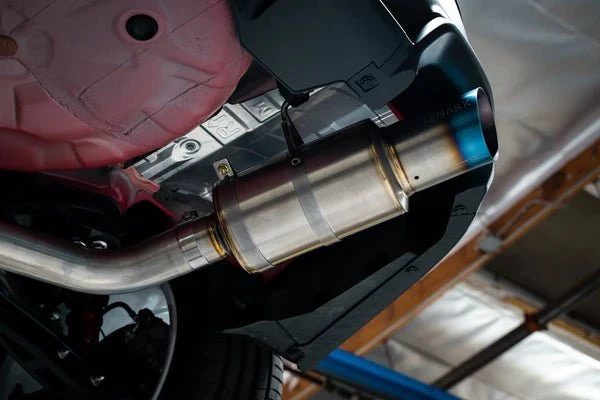 Remark R1-Spec Catback Exhaust Titanium Muffler Section w/ Burnt Tip 2022-2026 WRX - Image 3