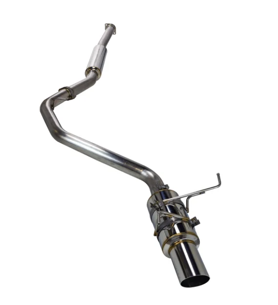 Remark R1-Spec Single-Exit Cat Back Exhaust w/ Resonator and Stainless Tip 15-21 WRX / 15-21 STI - Image 2