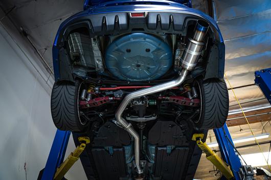 Remark R1-Spec Single-Exit Cat Back Exhaust w/ Stainless Tip 2015-2021 WRX / 2015-2021 STI - Image 7