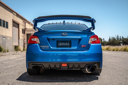 Remark R1-Spec Single-Exit Cat Back Exhaust w/ Stainless Tip 2015-2021 WRX / 2015-2021 STI - Image 9
