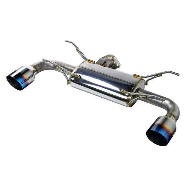 Remark Stainless Steel Axle Back Muffler w/ Burnt Wall Polished Tips 2022-2026 BRZ / 2022-2026 GR86