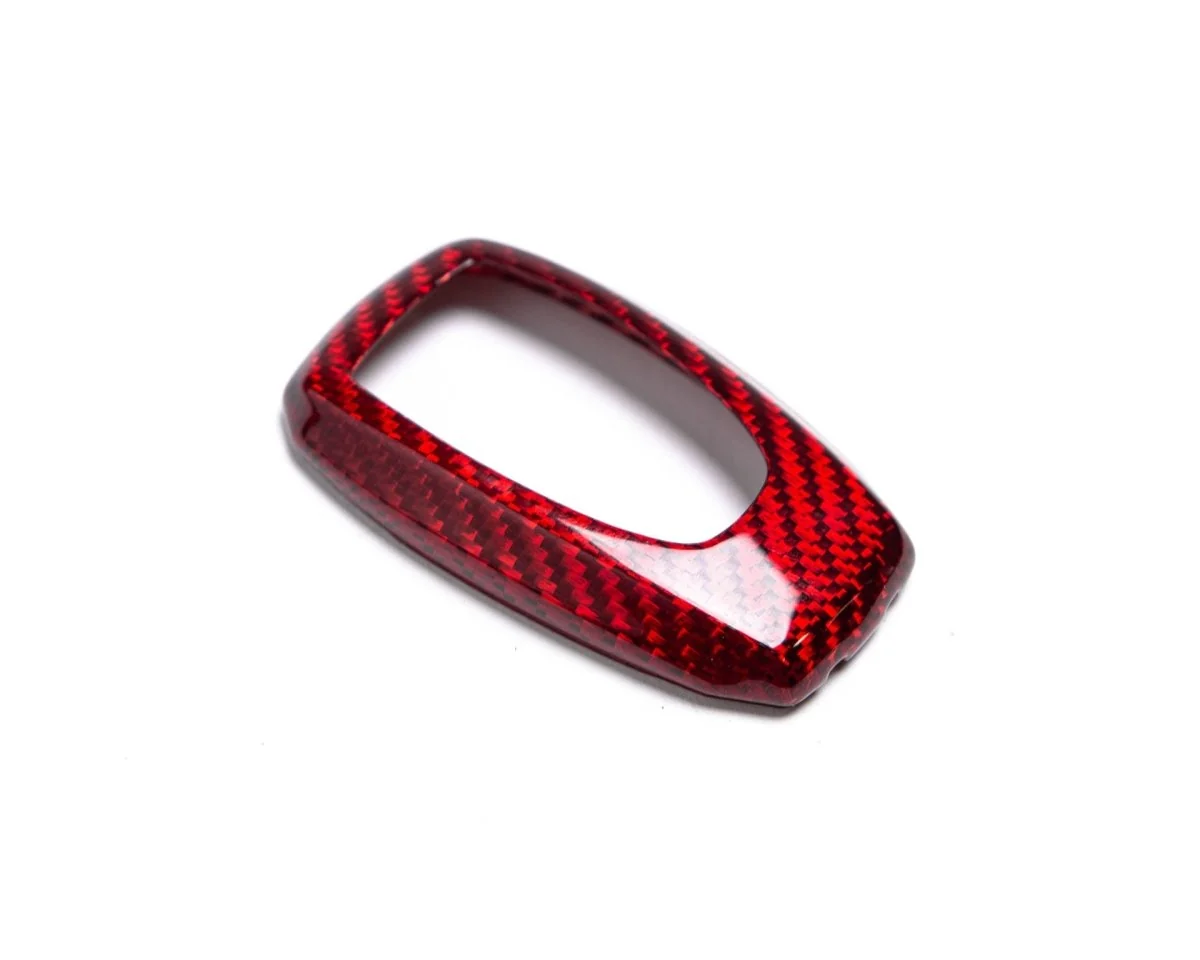 Rexpeed Gloss Carbon Fiber Key Fob Cover Red 2022-2026 BRZ / 2022-2026 GR86 - Image 3