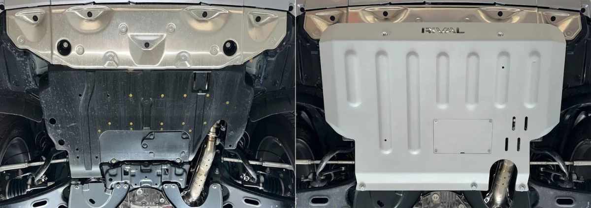 RIVAL Aluminum Engine Skid Plate 2022-2024 Forester Wilderness / 2018-2025 Crosstrek / 2018-2025 Crosstrek Wilderness - Image 3