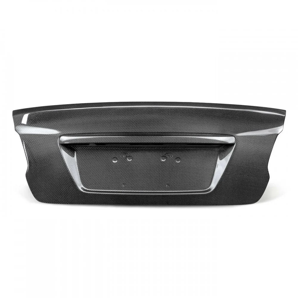 Seibon OEM-Style Carbon Fiber Trunk Lid w/o Emblem Recess 2015-2021 WRX / 2015-2021 STI - Image 2