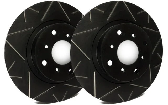 SP Performance Peak Series Slotted Front Rotor Pair 2004 STI - Image 3