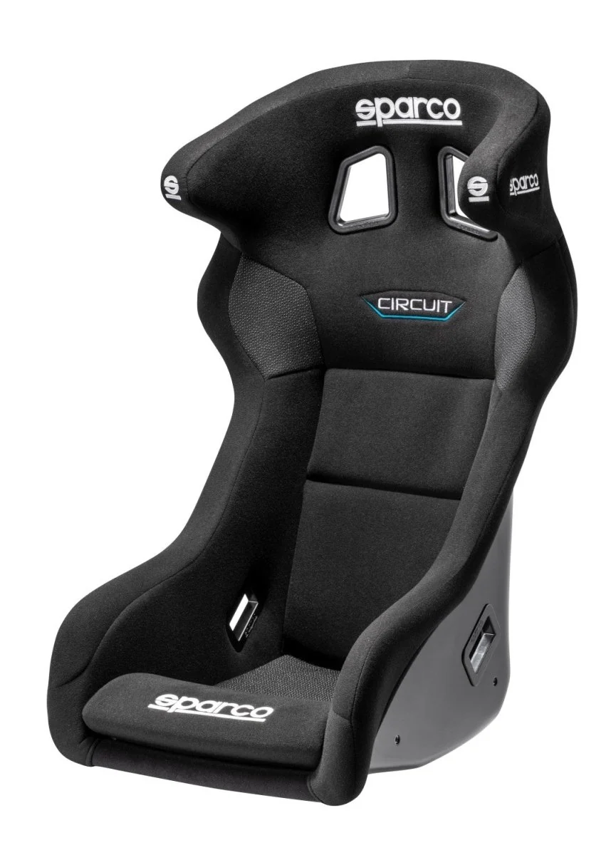 Sparco Circuit QRT Fixed Back Racing Seat Black