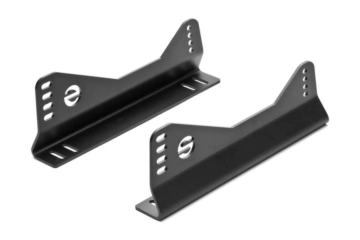 Sparco Seat Side Mount Set Aluminum Black