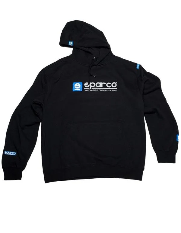 Sparco WWW Hooded Sweatshirt Black - Image 2