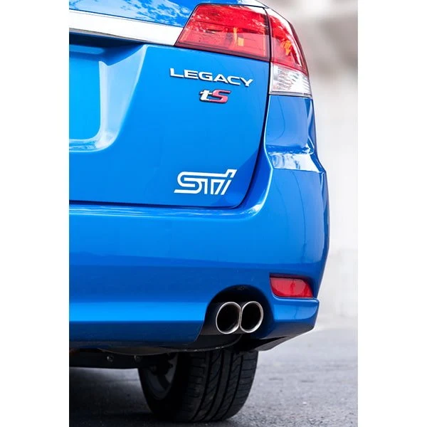 Subaru JDM STI Sticker Type A White - Image 2