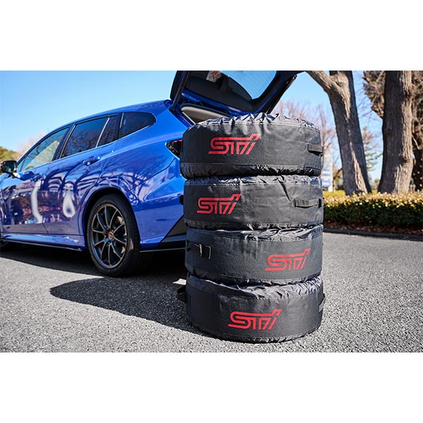 Subaru JDM STI Tire Cover Set - Image 2