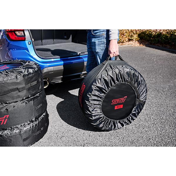 Subaru JDM STI Tire Cover Set - Image 4