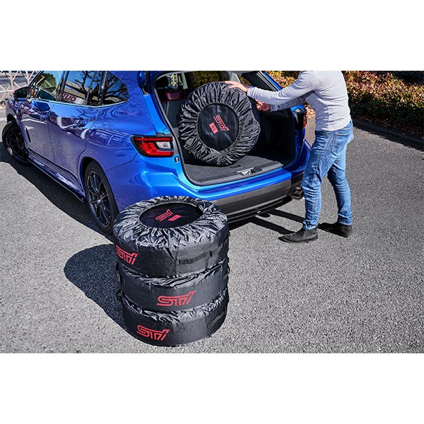 Subaru JDM STI Tire Cover Set - Image 6