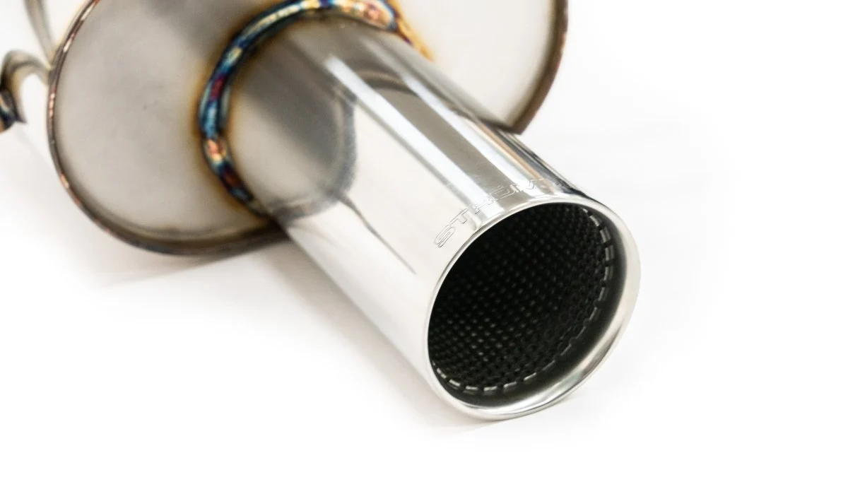Stromung Axle Back With 3.5" Single Tip Muffler 2006-2007 Impreza 2.5i - Image 3