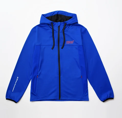 Subaru JDM STI Dry Zip Hoodie Blue