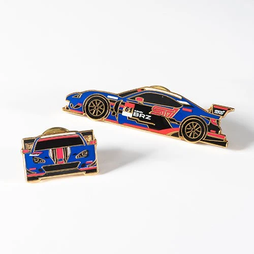 Subaru JDM STI Pin Badge Set (GT300 BRZ)