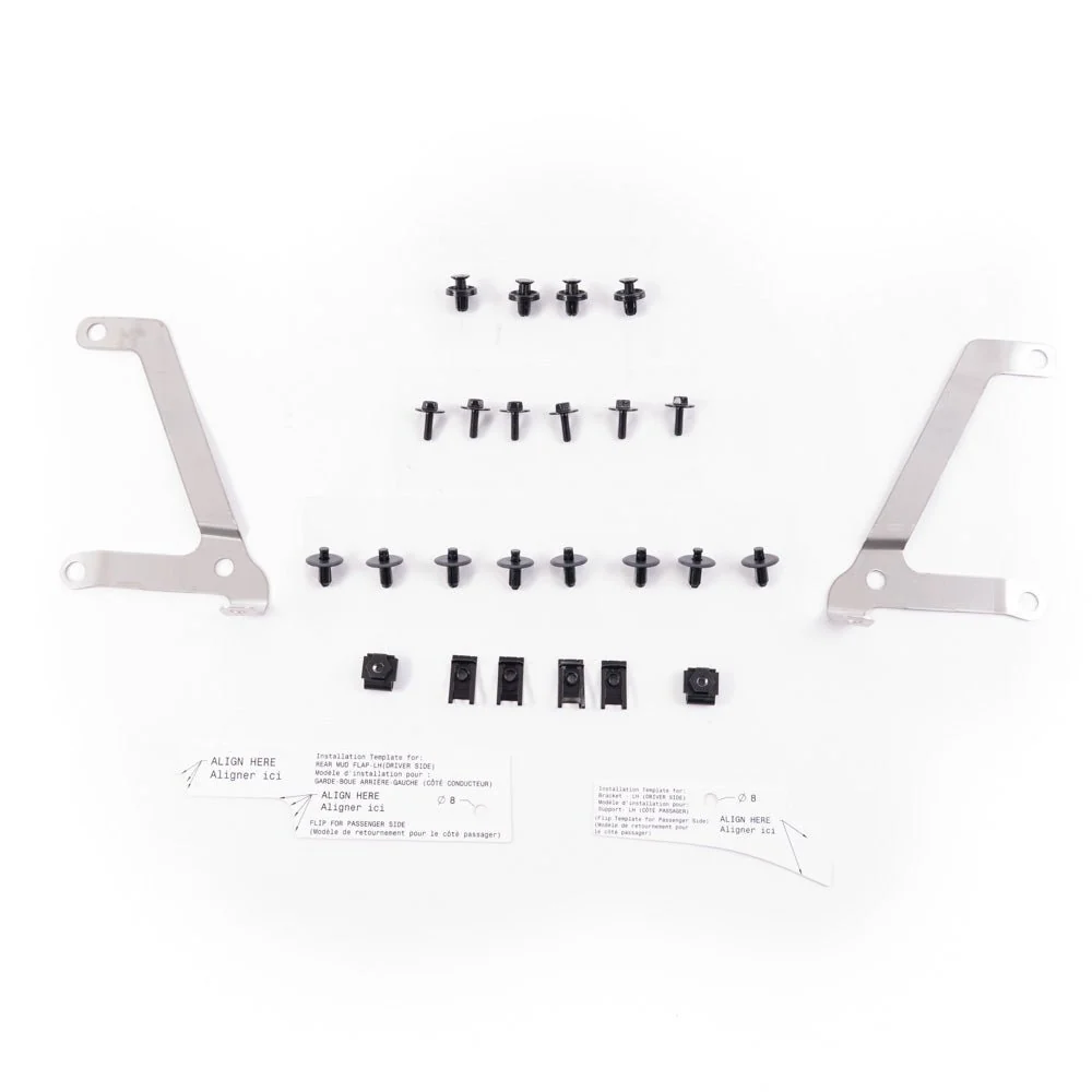 Subaru OEM Mudflap Set Black w/ WRX Logo 2022-2026 WRX - Image 5