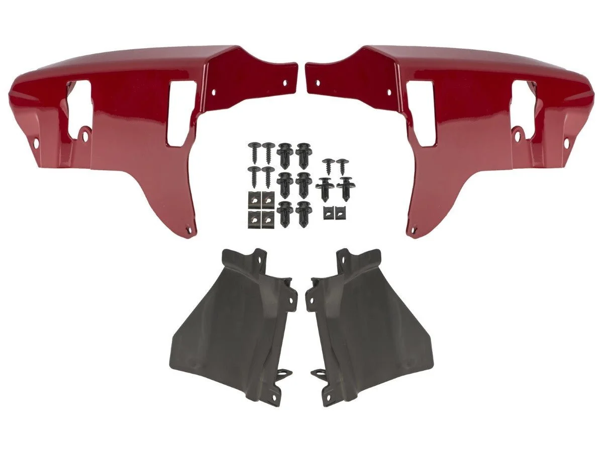 Subaru OEM Rear Aero Splash Guard Kit w/ Pure Red Paint 2015-2021 WRX / 2015-2021 STI