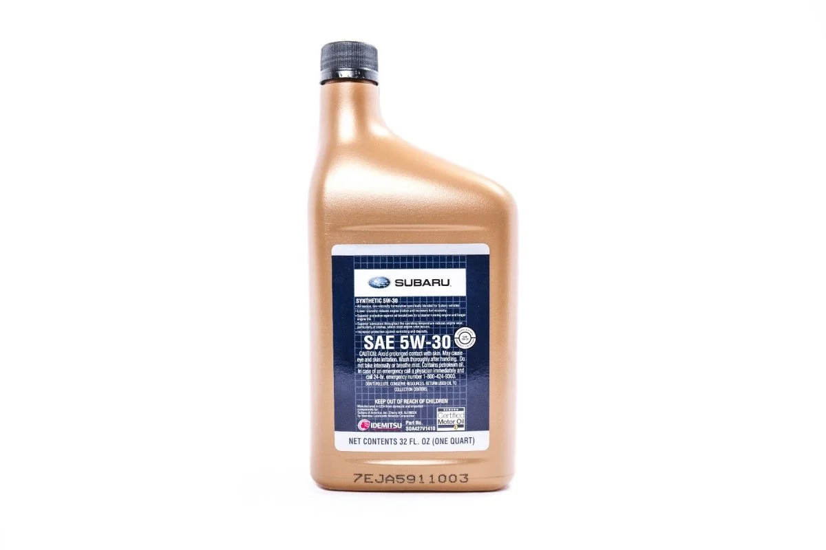 Subaru OEM Synthetic 5W-30 Motor Oil 1 QT
