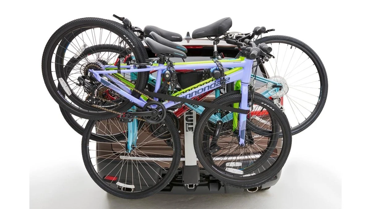 Subaru OEM Hitch Mounted Bike Carrier by Thule 4 Bikes 2019-2025 Ascent / 2024-2025 Crosstrek / 2022-2025 Forester / 2020-2025 Outback