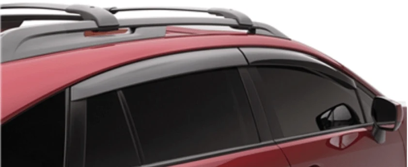 Subaru OEM Window Deflectors (Rain Guards) 2012-2016 Impreza Hatch / 2013-2017 Crosstrek - Image 2