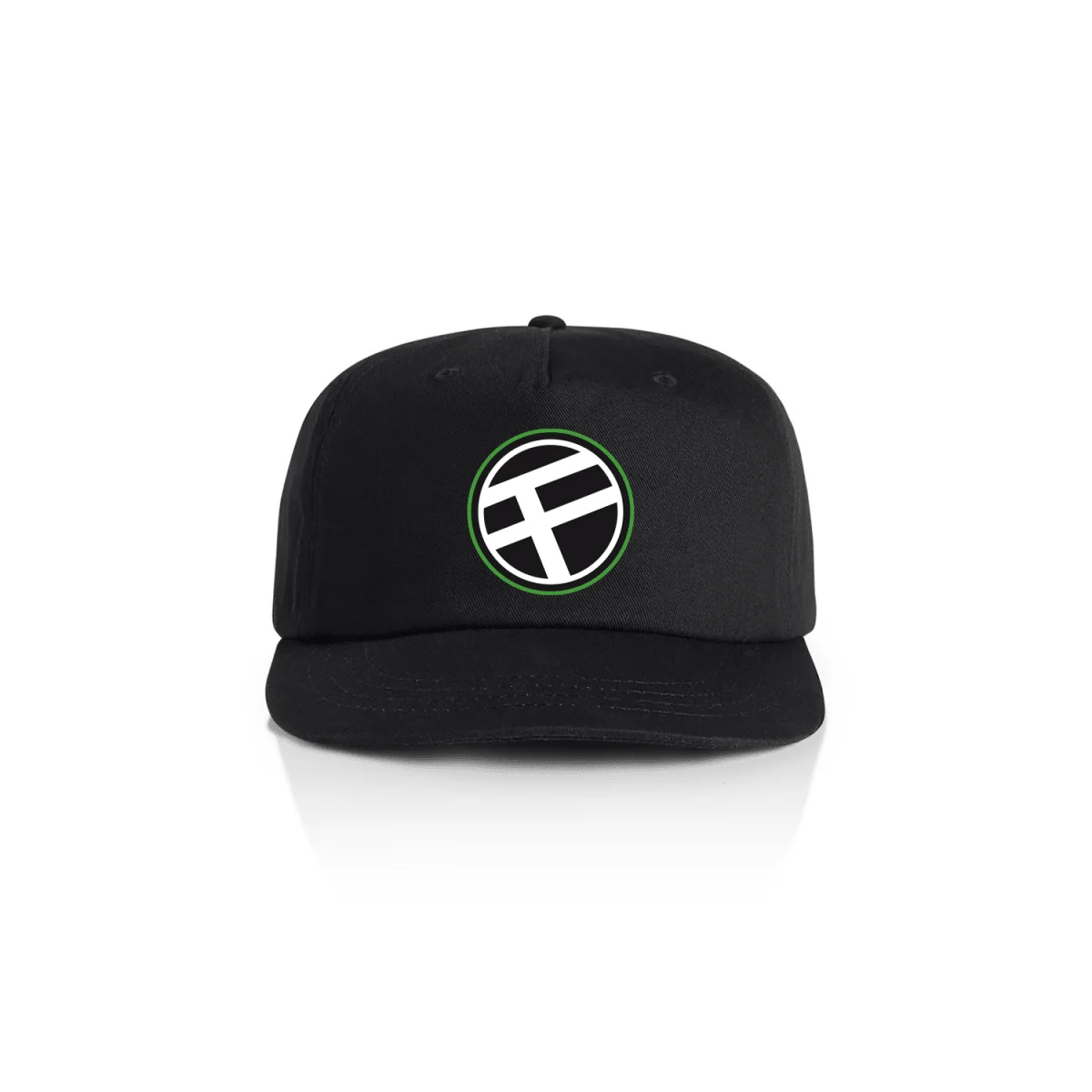 Subimods Official FEAL Race Team Cotton Surf Cap Black "F"