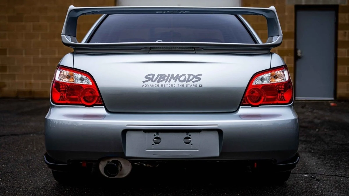 Subimods Official "GD Trunk Style" Transfer Style Sticker Black - Image 3