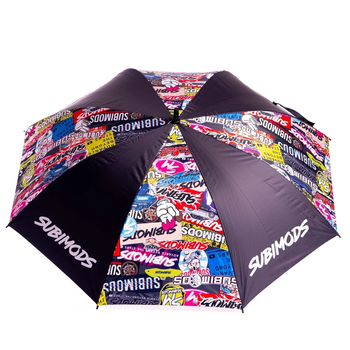 Subimods Official "Mixed Up" Umbrella Black