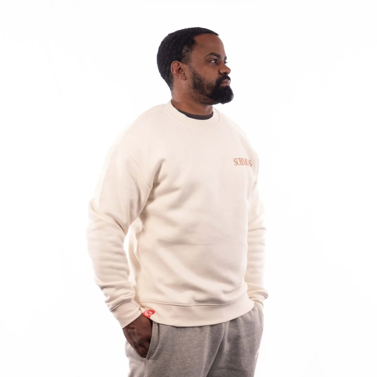Subimods Official "Advance Type 3" Crew Neck Ecru - Image 5