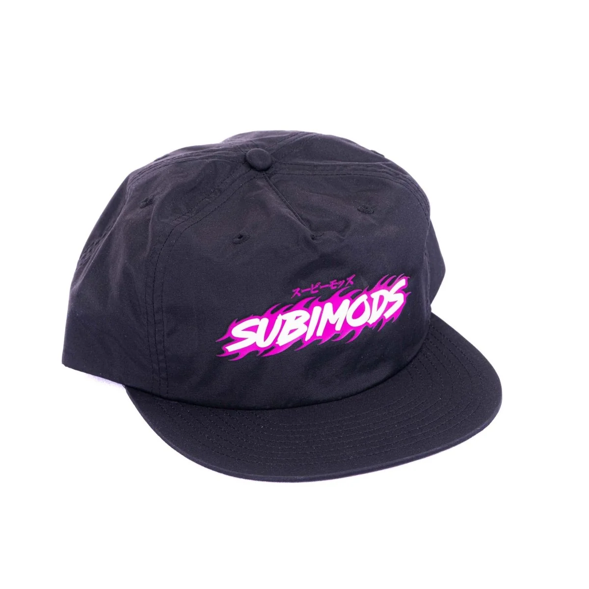 Subimods Official Surf Cap Black w/ Purple Street Heat Style Logo - Image 4