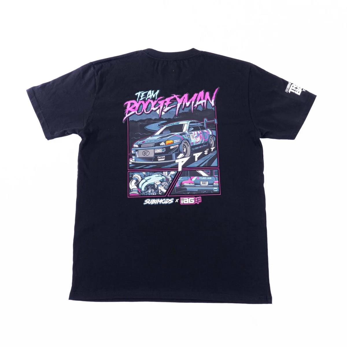 Subimods Official Trackside Team Series "Team Boogeyman" Short Sleeve Shirt Black - Image 11