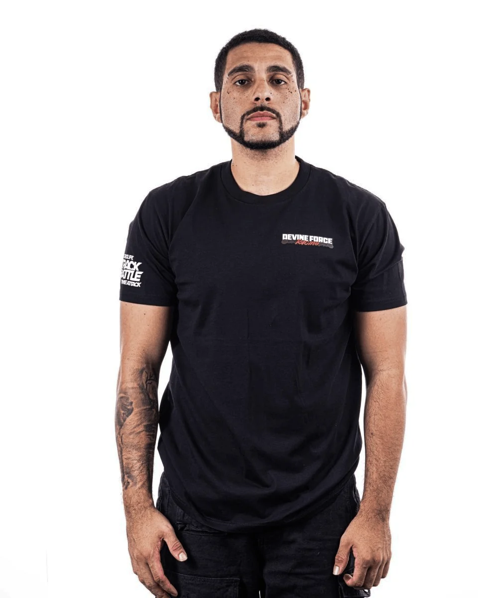 Subimods Official Trackside Team Series "Team Devine Force Racing" Short Sleeve Shirt Black - Image 7
