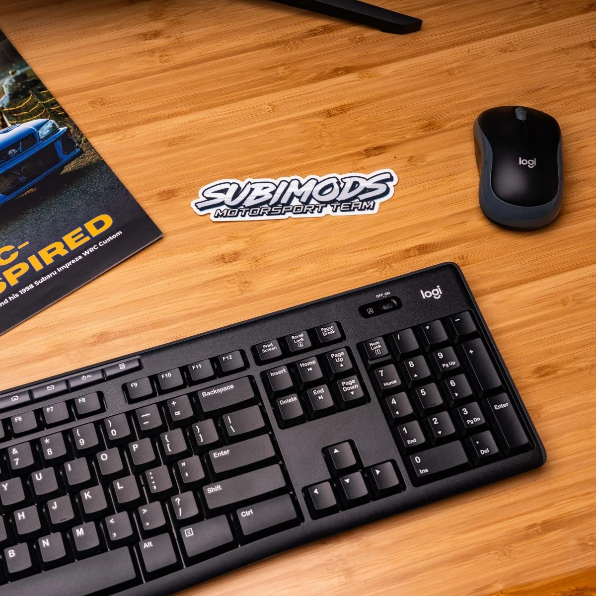 Subimods Official Twenty Twenty-Five Series "Motorsports Team" Slap Sticker - Image 2